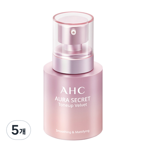 AHC 아우라 시크릿 톤업 벨벳 메이크업 베이스 35g, 5개
