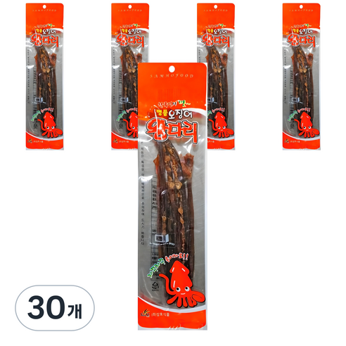 삼호식품 명품 오징어왕다리, 45g, 30개