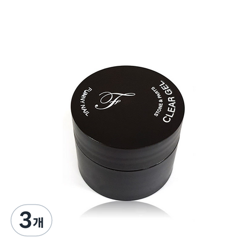 퍼니네일 클리어젤 12g, 클리어, 3개