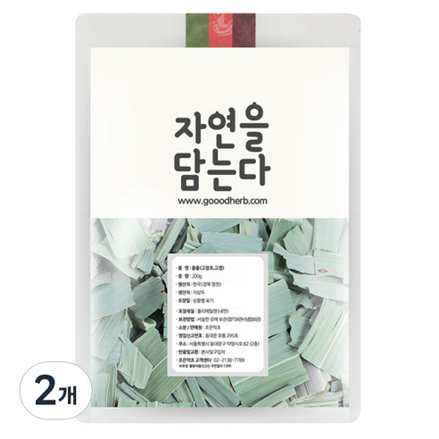 조은약초 자연을 담는다 줄풀, 200g, 2개