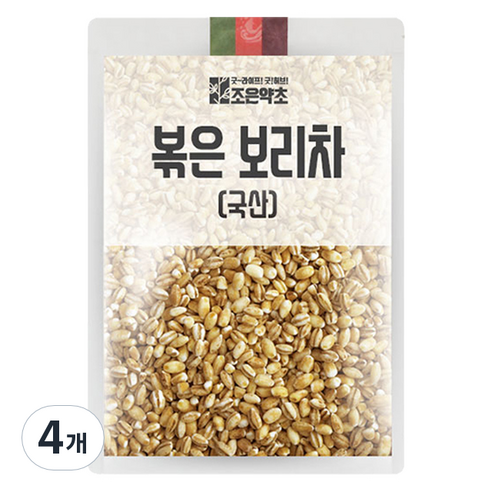 조은약초 볶은 보리차, 500g, 1개입, 4개