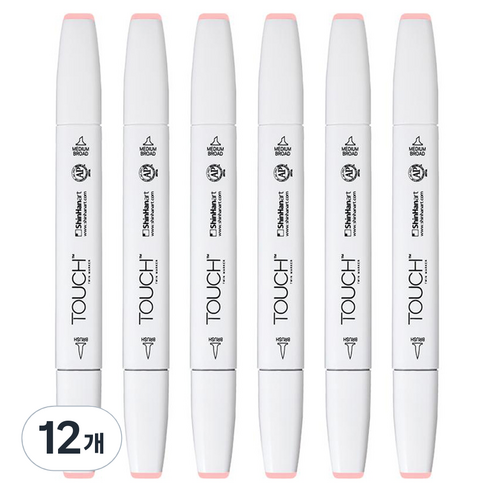 터치 트윈 브러쉬 마카 136 BLUSH, 12개, 1색
