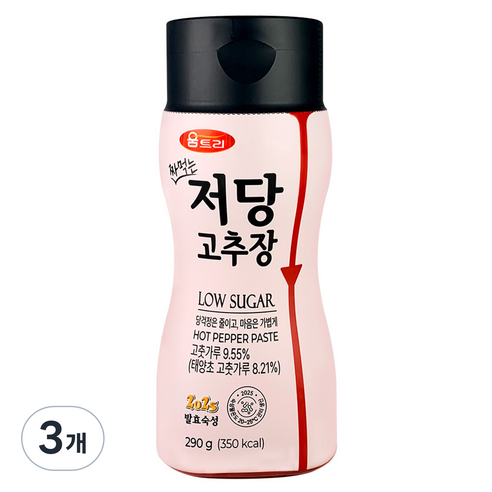 움트리 저당 고추장, 290g, 3개