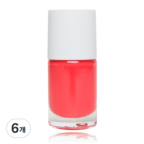 엔비베베 페이스페인팅 아쿠아 스킨타투 10ml, 레드, 6개