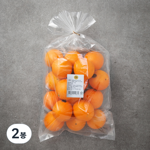 퓨어스펙 고당도 오렌지 소과, 2.8kg, 2봉