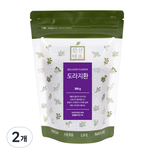신선약초 도라지환, 2개, 300g