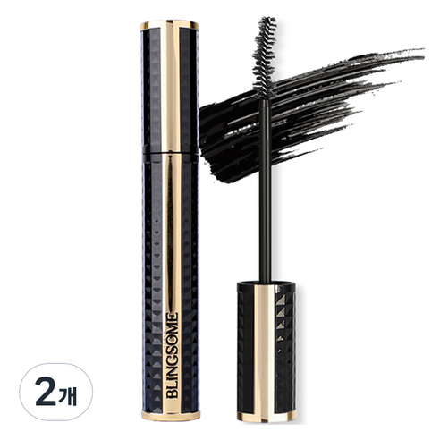 블링썸 디얼래쉬 울트라볼륨 마스카라 9ml, 딥블랙, 2개