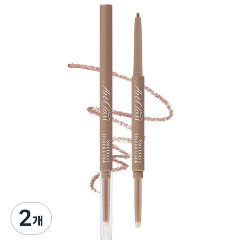 투쿨포스쿨 아트클래스 스머징 트임 라이너, 6호 더스크, 2개