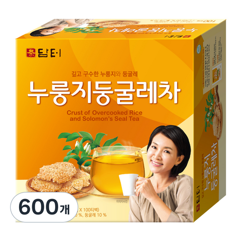 담터 누룽지 둥굴레차, 1.5g, 100개입, 6개