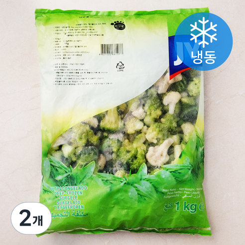 마당발 플로렛믹스 (냉동), 1kg, 2개