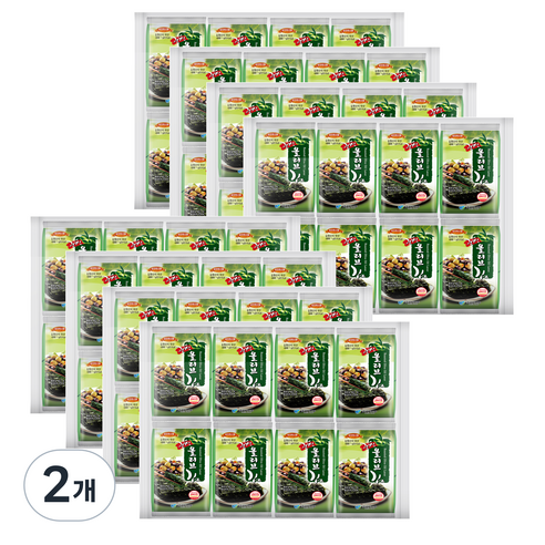 광천해저김 올리브 도시락 64p, 256g, 2개