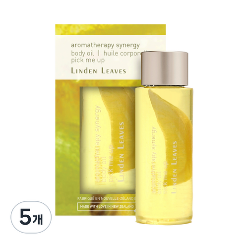 린든리브즈 아로마테라피 시너지 바디오일 픽미업, 60ml, 5개