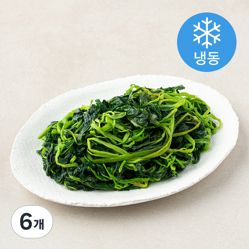 나물투데이 데친 참나물 (냉동), 6개, 250g