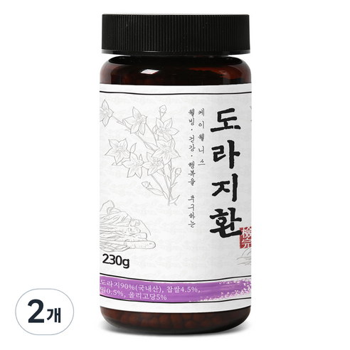 케이웰니스 도라지환, 2개, 230g