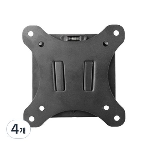카멜마운트 벽걸이 모니터 브라켓 WB-27, 혼합 색상, 4개