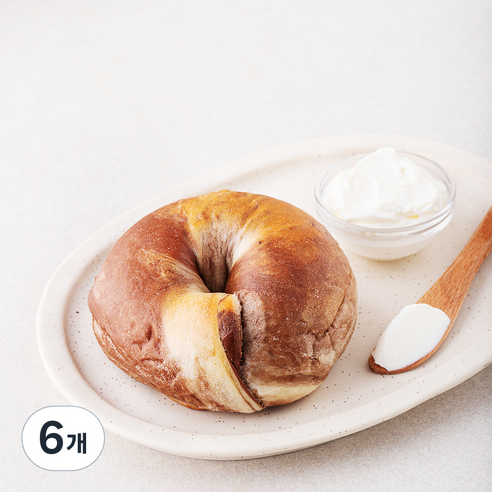 훕훕베이글 티라미스 베이글, 155g, 1개입, 6개