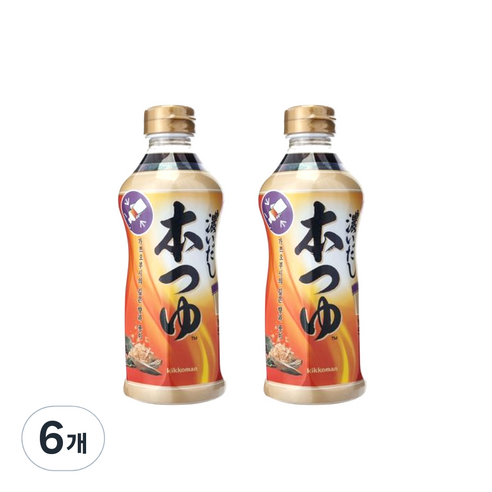 기꼬만 혼쯔유, 500ml, 6개