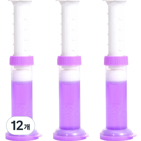 아이돈케어 클린젤리 변기젤 머스크 라벤더향, 50ml, 12개