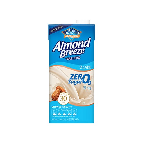 아침 붓기 걱정 없이 가볍게 즐기는 아몬드브리즈 언스위트