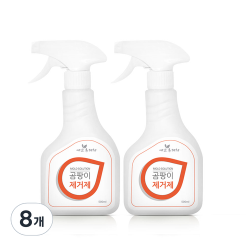 에코후레쉬 곰팡이 제거제, 500ml, 8개