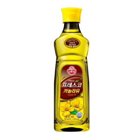 오뚜기 프레스코 카놀라유, 500ml, 1개