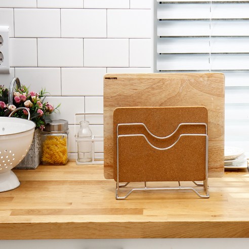 주방을 빛내는 스마트한 선택, 파워락 스텐레스 도마꽂이