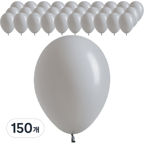 셈퍼텍스 스탠다드 풍선 30cm, 그레이, 150개