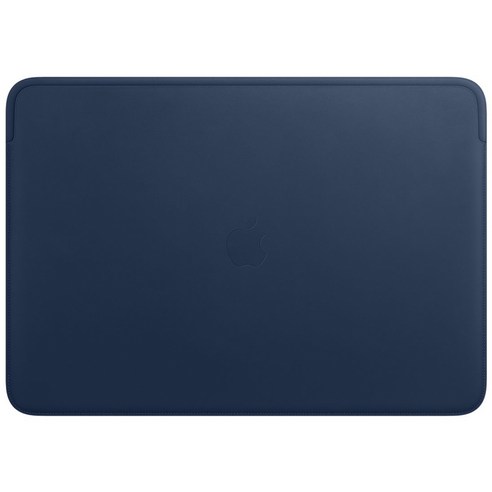 Apple 정품 맥북 프로 16 가죽 슬리브, 미드나잇 블루