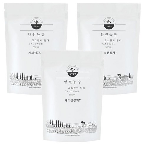 계피생강차T, 1.2g, 50개입, 3개
