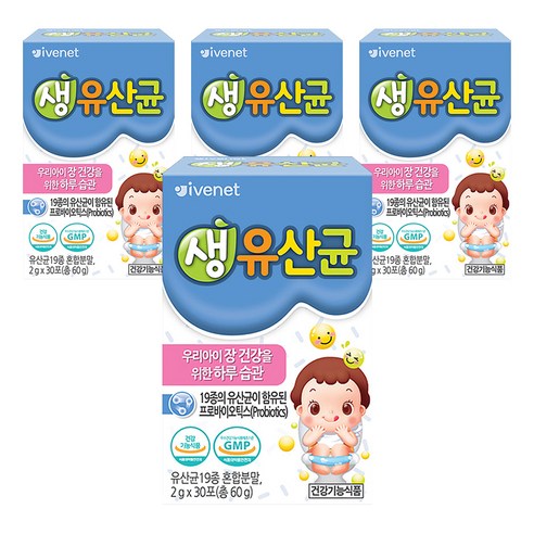 아이배냇 생유산균, 60g, 4개
