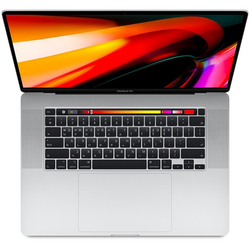 Apple 2019 맥북 프로 터치바 16, 실버, 코어i7 9세대, 512GB, 16GB, MAC OS, MVVL2KH/A