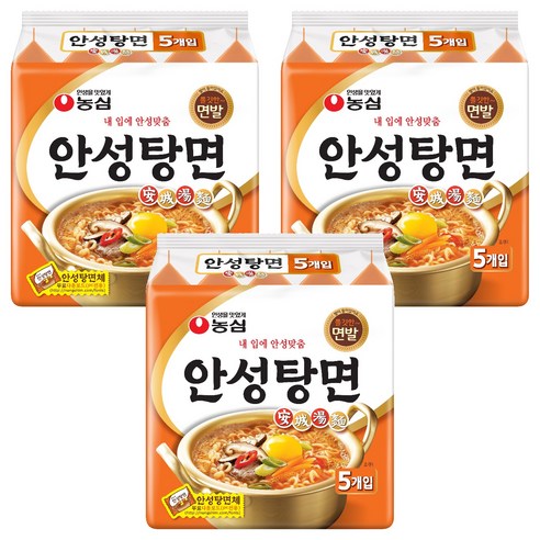 안성탕면 125g, 15개