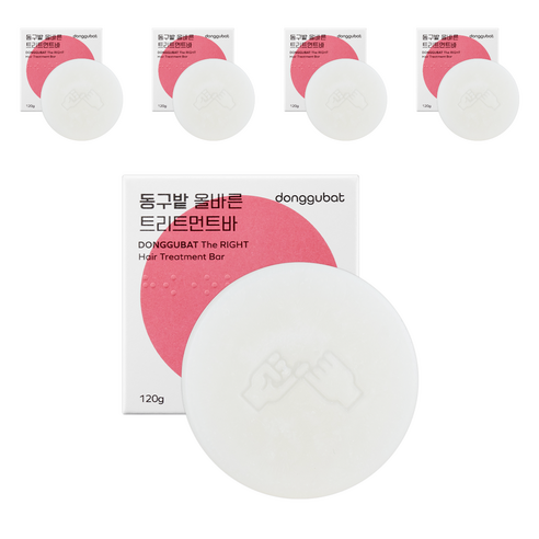동구밭 올바른 트리트먼트바, 100g, 5개