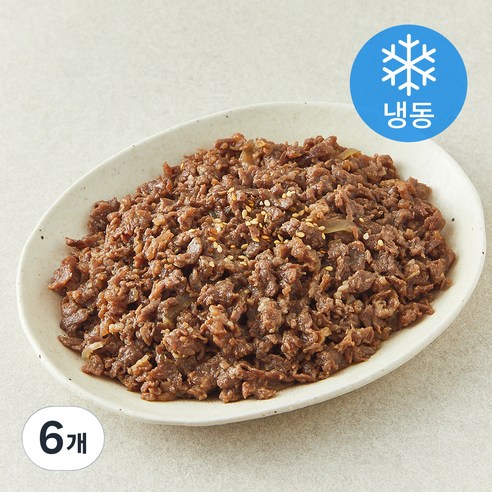 롯데상사 와규 언양식 불고기 (냉동), 6개, 200g