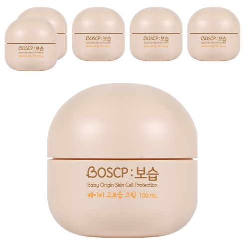 보습 베이비 고보습 크림, 100ml, 6개