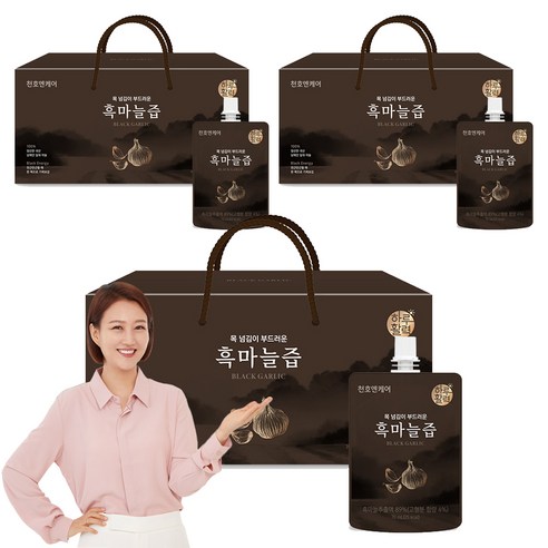 하루활력 흑마늘즙, 70ml, 90개