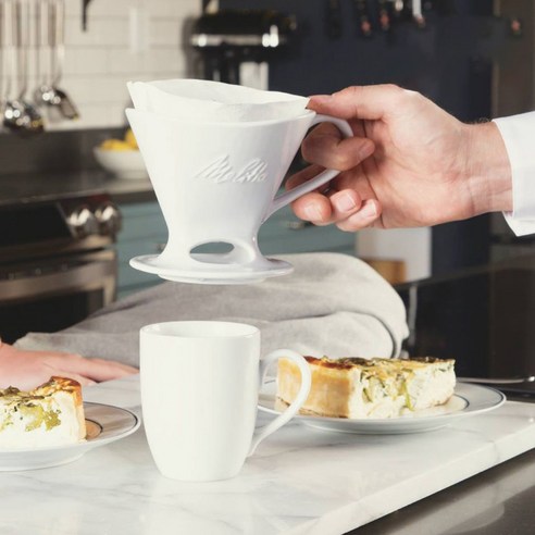 최고의 커피를 추출하고, 빠르고 쉽게 준비하고, 지속 가능한 방식으로 생산된 밀리타 오리지날 커피여과지