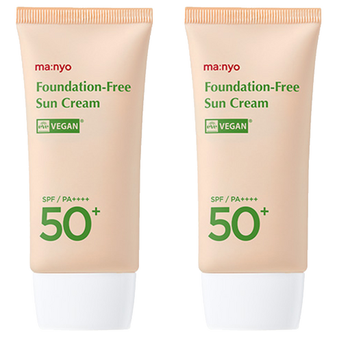 마녀공장 파데 프리 선크림 SPF50+ PA++++, 50ml, 2개
