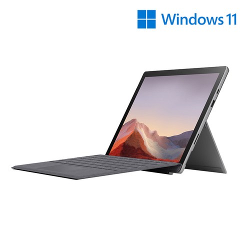 마이크로소프트 2019 Surface Pro7 12.3 + 시그니처 플래티넘 타입커버세트, 코어i5 10세대, 128GB, 8GB, WIN10 Home, PUV-00010
