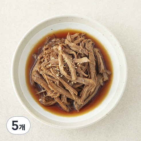 집반찬연구소 소고기 장조림, 150g, 5개