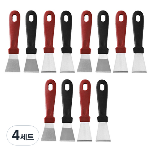 ABM 스텐 인덕션 찌든때 청소칼 2종 x 6p 세트, 4세트