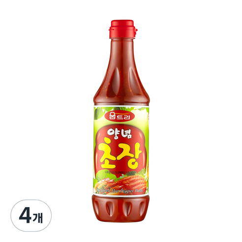 움트리 양념 초장, 1kg, 4개