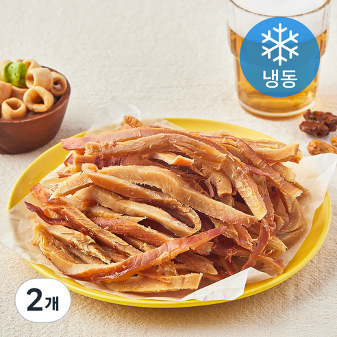 주안상점 바베큐오징어 (냉동), 2개, 300g