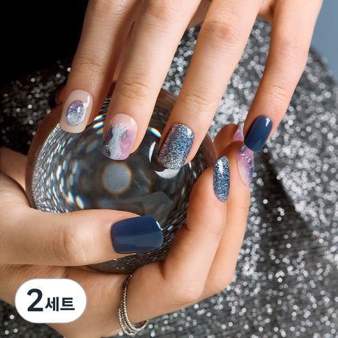 데싱디바 매직프레스 세트, 딥 유니버스, 2개