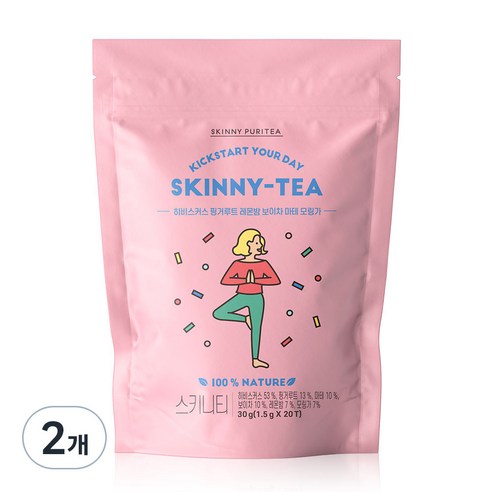 스키니퓨리티 스키니티, 1.5g, 20개입, 2개