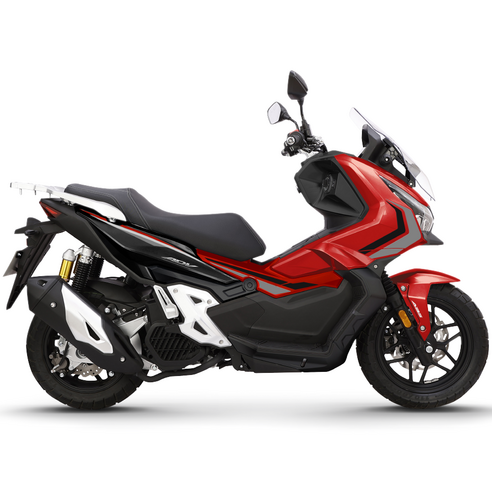 한솜모터스 2024년식 어드벤처 스쿠터 방문설치, 포뮬러 레드, ADV125 V-TUNE