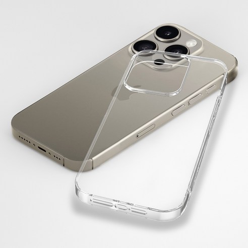 믿을 수 없을 만큼 얇고 투명한 아이폰 15 Pro 보호 케이스