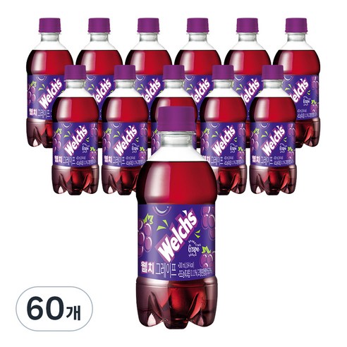 웰치스 포도, 300ml, 60개