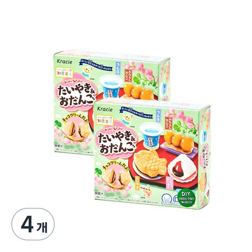 크라시에 타이야끼 오당고 만들기 39g, 단품, 4개
