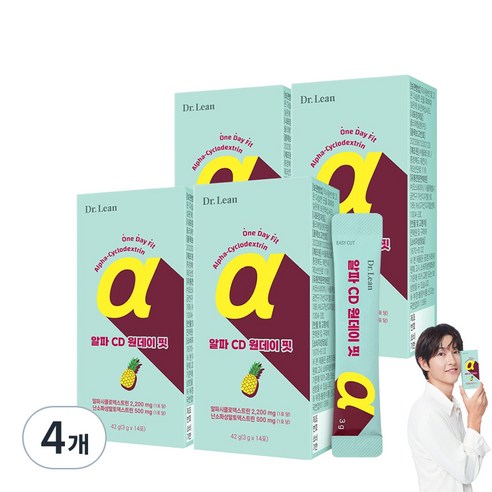 닥터린 알파 CD 원데이 핏 14p, 4개, 14회분